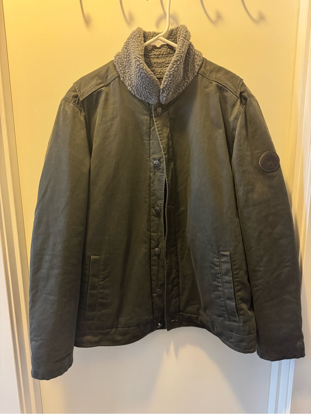 Men's Sherpa Collar Jacket